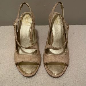 Lily Pulitzer wedge sandals size 6 good used condition